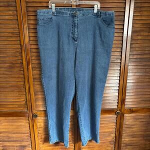 Ruby Rd. Women's Elastic Waist Jeans - High-Rise Plus Size 24 - (42W 29L)